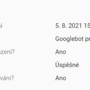 Procházení a indexování je povoleno