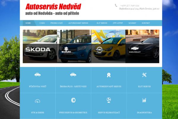 SEO služby pro Autoservis Nedvěd Plzeň