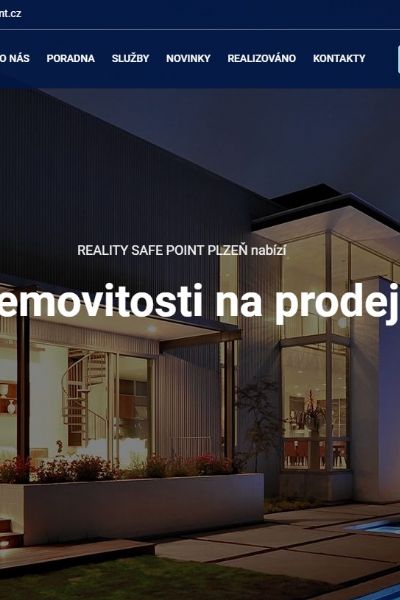 Reality Safe Point mají nové stránky na míru