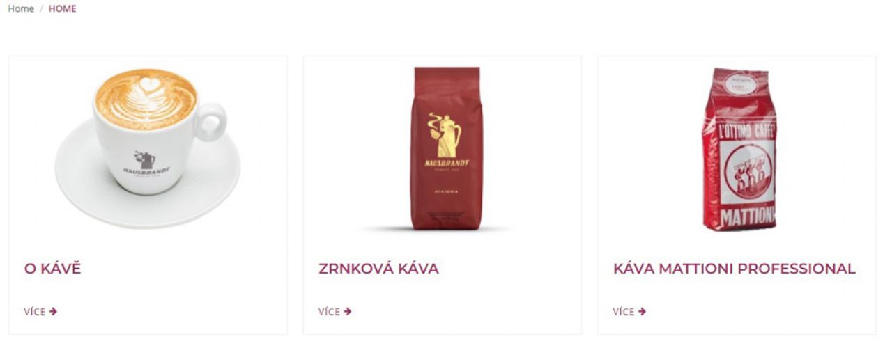 Caffe Galimed - Káva pro vaši kancelář má nový web