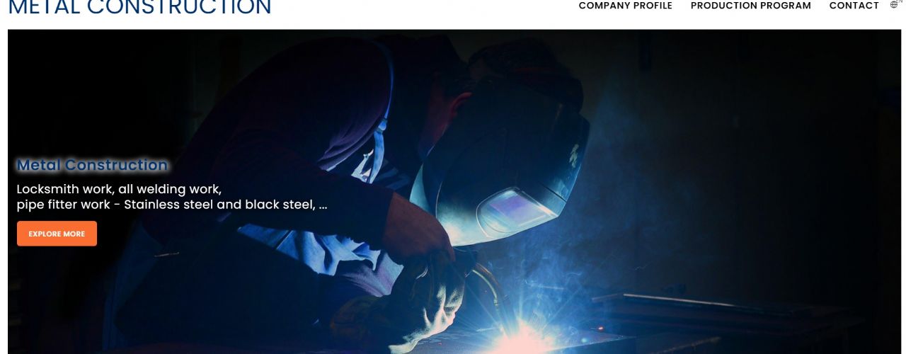 Vytvořili jsme nový web pro firmu Metal Construction