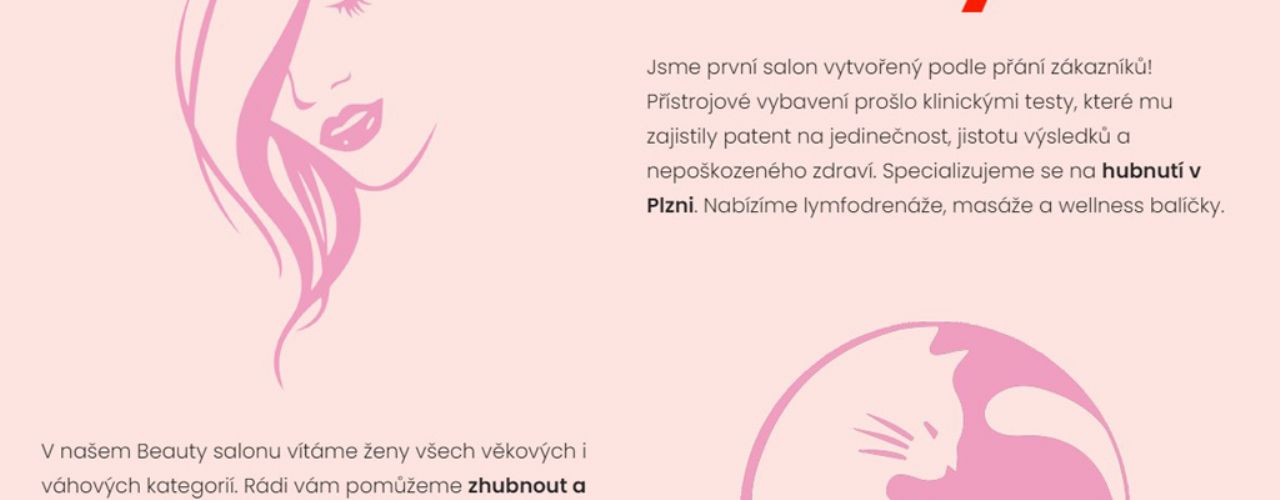 Beauty salon Plzeň má nový responzivní web