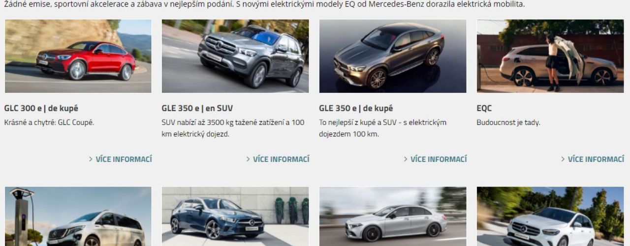 Online prezentace ELEKTRO & HYBRID vozů Mercedes-Benz