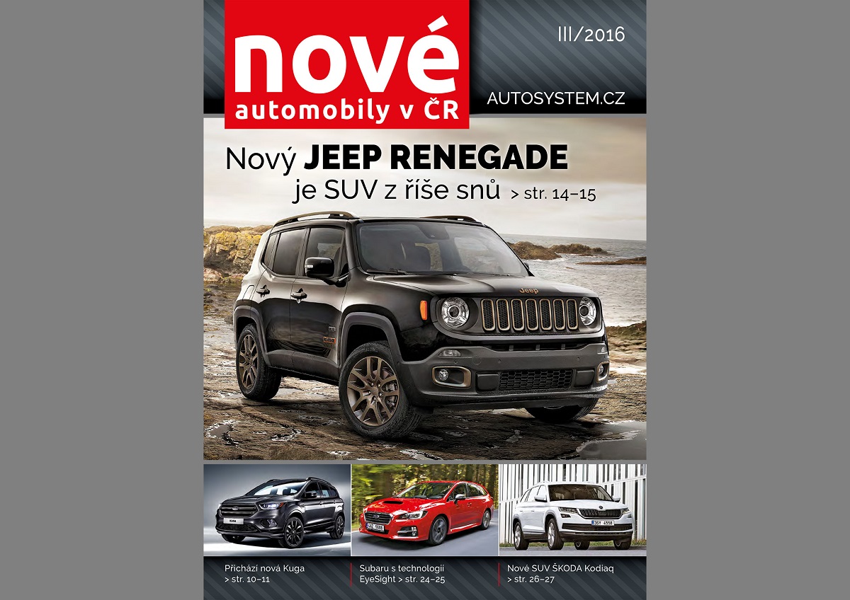 Pomohli jsme na svět magazínu Nové automobily v ČR