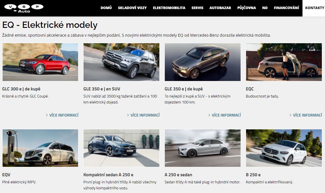 Online prezentace ELEKTRO & HYBRID vozů Mercedes-Benz