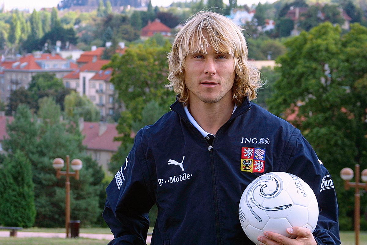 Fotbalista Pavel Nedvěd