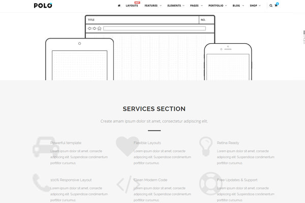 Uniweb Wireframe