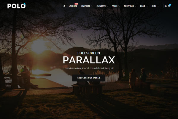 Uniweb Parallax Dark